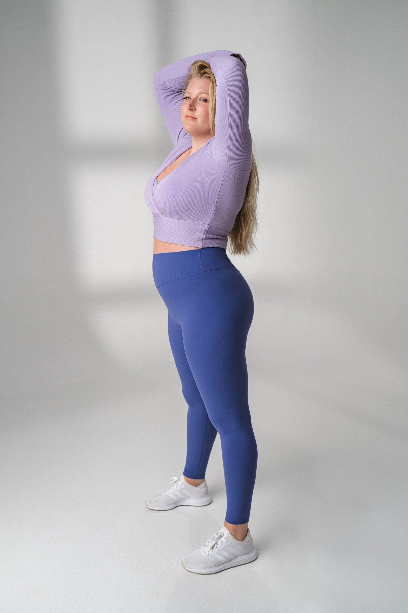 The Infinity Wrap Top - Celestite - Revitalized sold by Balance Athletica product image thumbnail 4