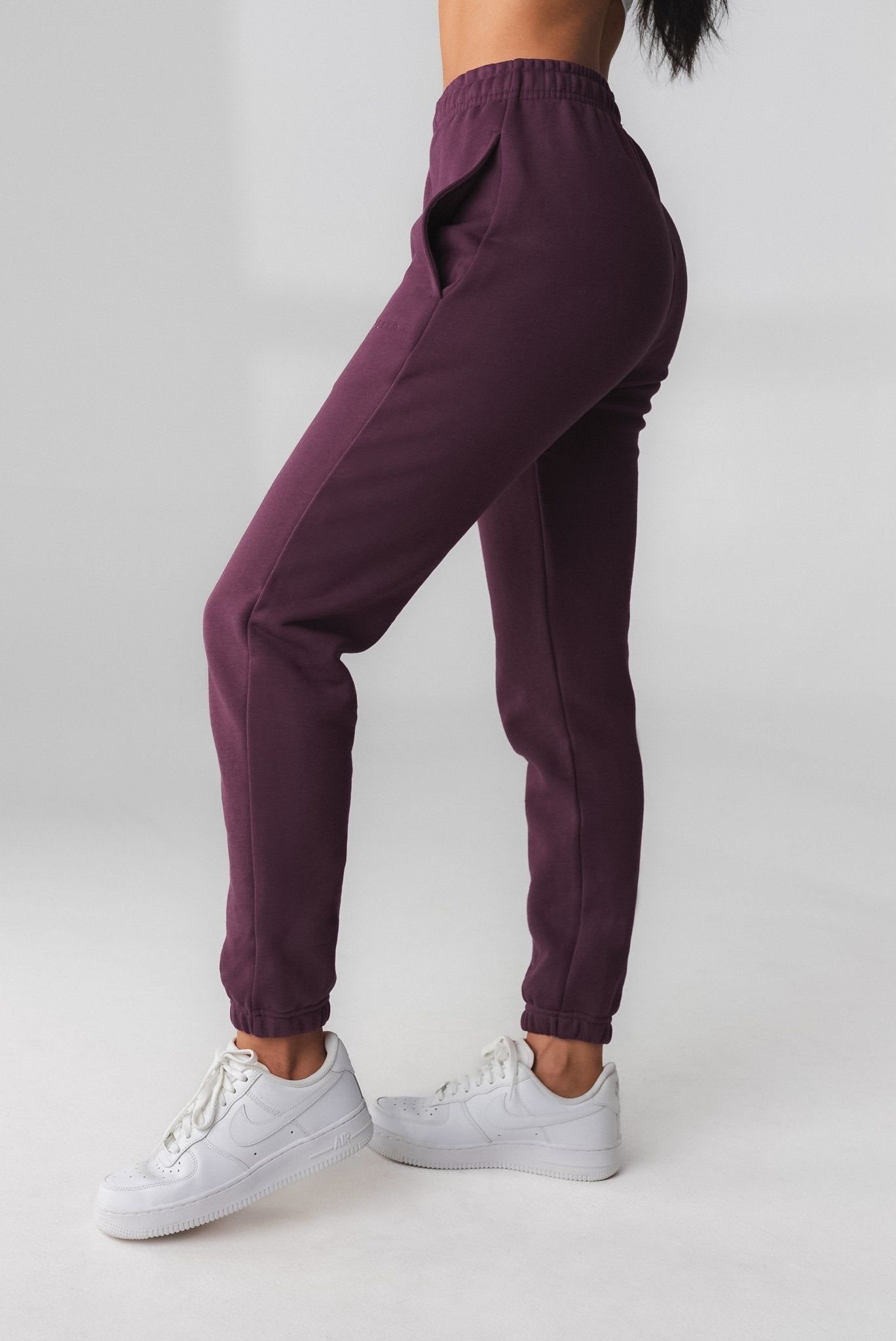 Cozy Jogger - Wine - Revitalized sold by Balance Athletica product image thumbnail 5