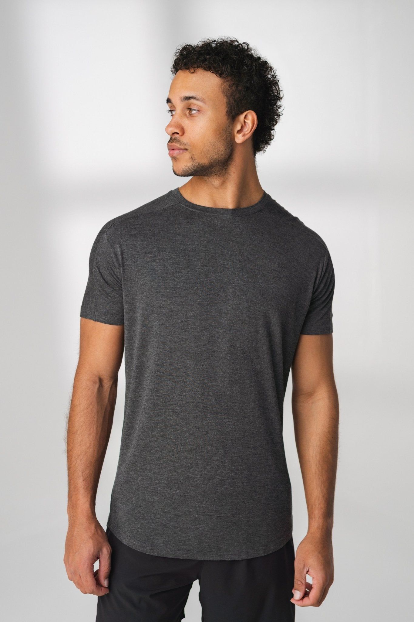 The Vital Tee - Midnight Heather - Revitalized sold by Balance Athletica product image thumbnail 5