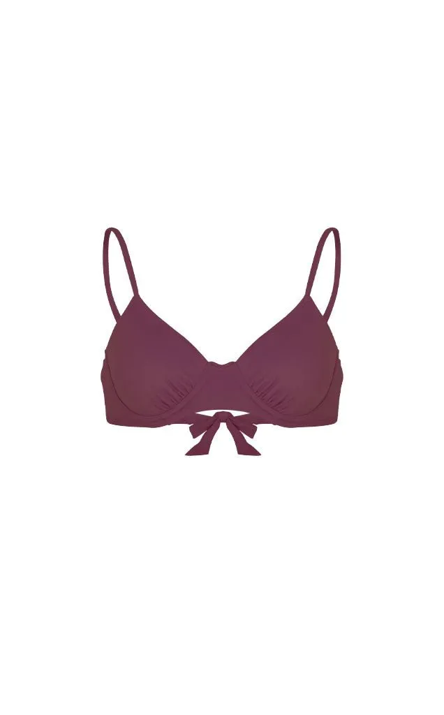 Tropica Underwire Top - Sangria sold by Balance Athletica product image thumbnail 2