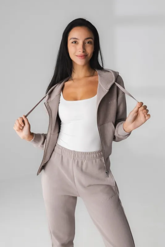 Cozy Zip - Champagne made by Balance Athletica