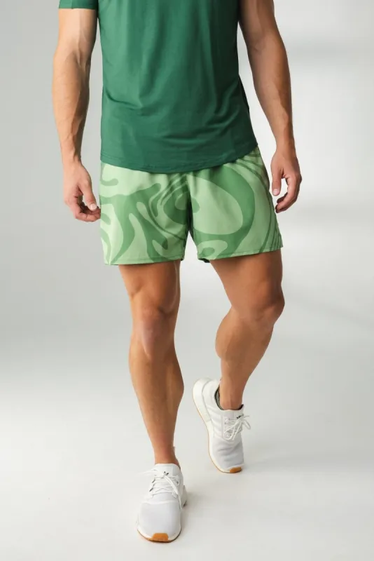 The Prime Short 6" V1 - Botanical sold by Balance Athletica