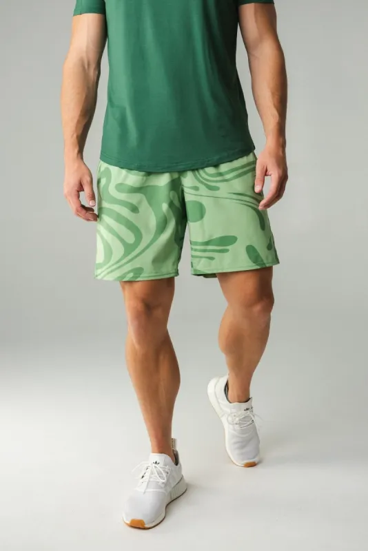 The Prime Short 8" V1 - Botanical sold by Balance Athletica