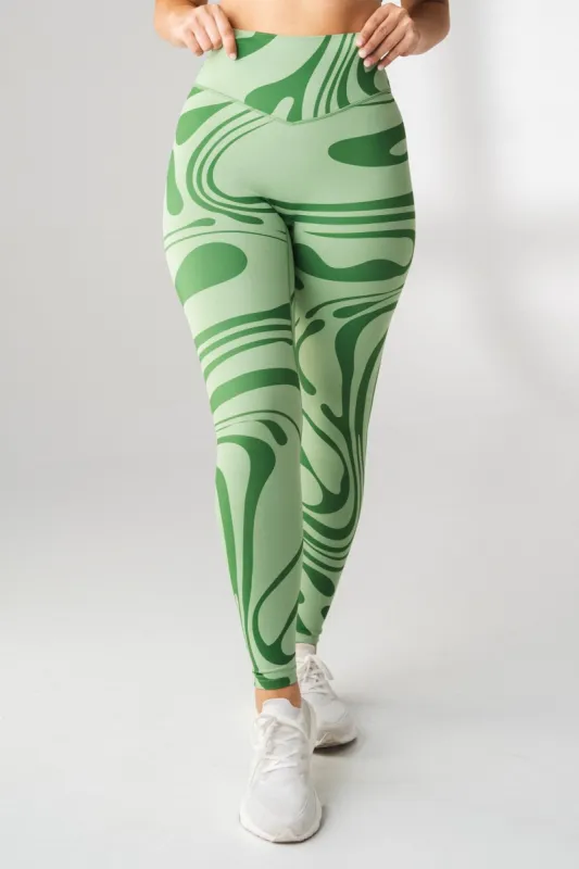 The Vitality Ascend Pant - Botanical sold by Balance Athletica