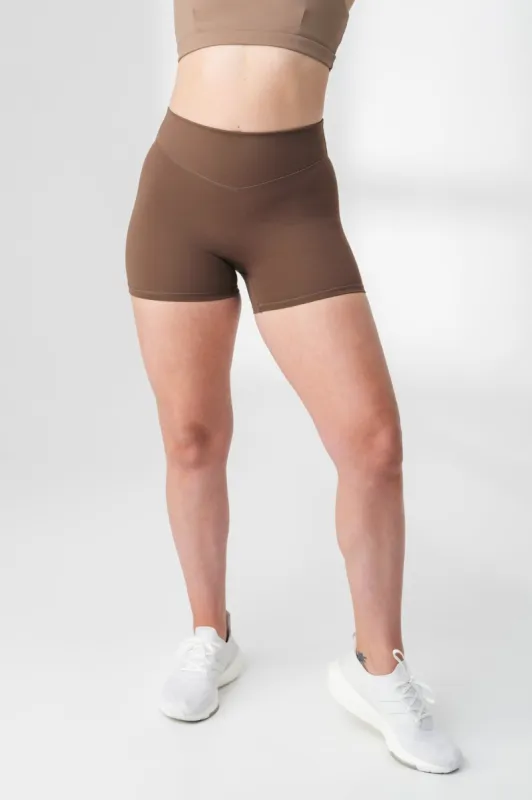 The Cloud Short - Charcoal sold by Balance Athletica