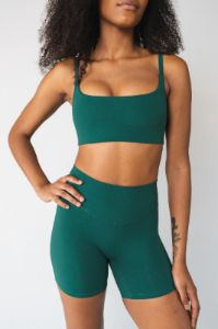 Cloud II™ Scoop Bra - Evergreen sold by Balance Athletica