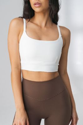 The Ignite Bra+ - Snow - Revitalized sold by Balance Athletica