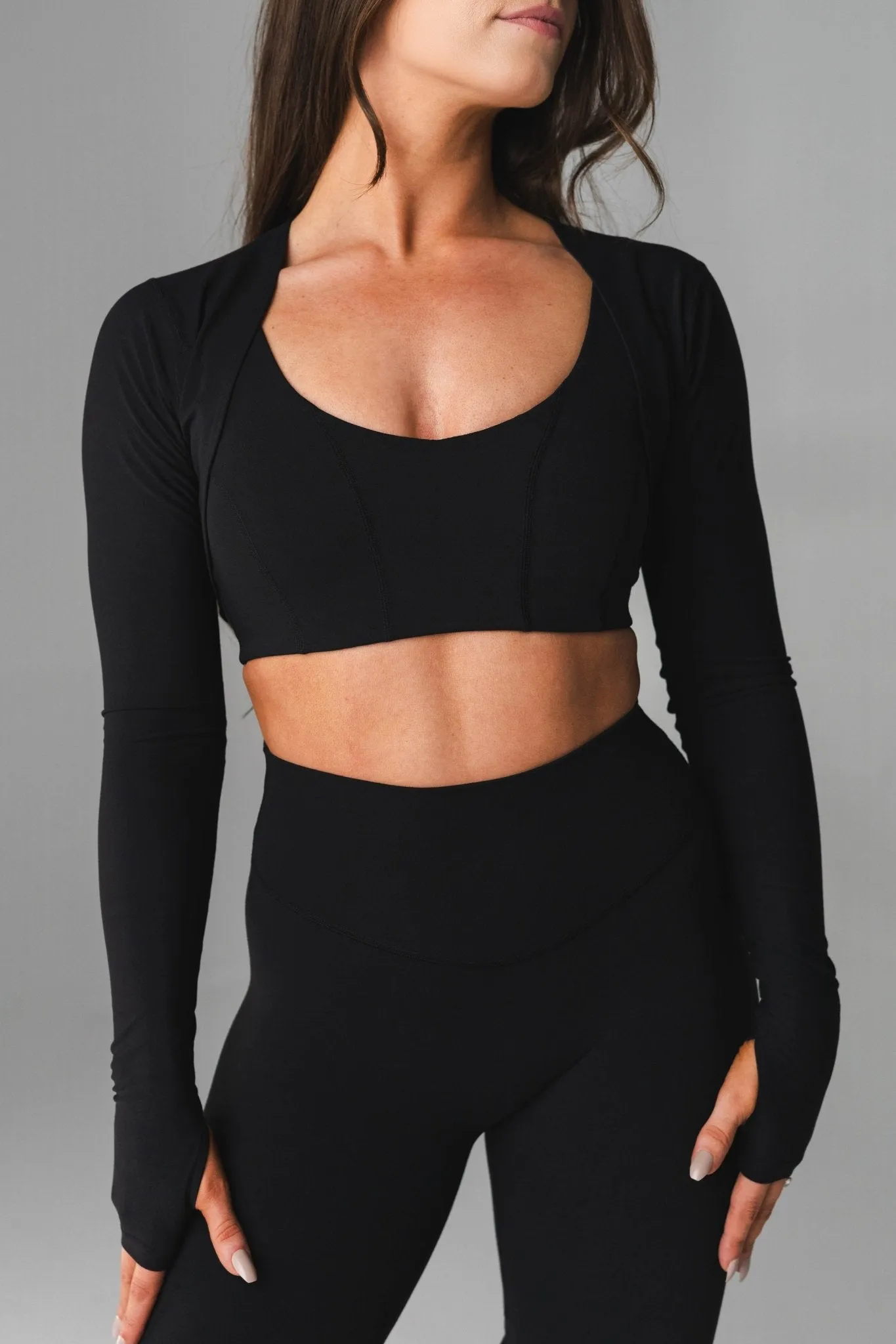 Cloud II™ Shrug - Midnight sold by Balance Athletica product image thumbnail 3