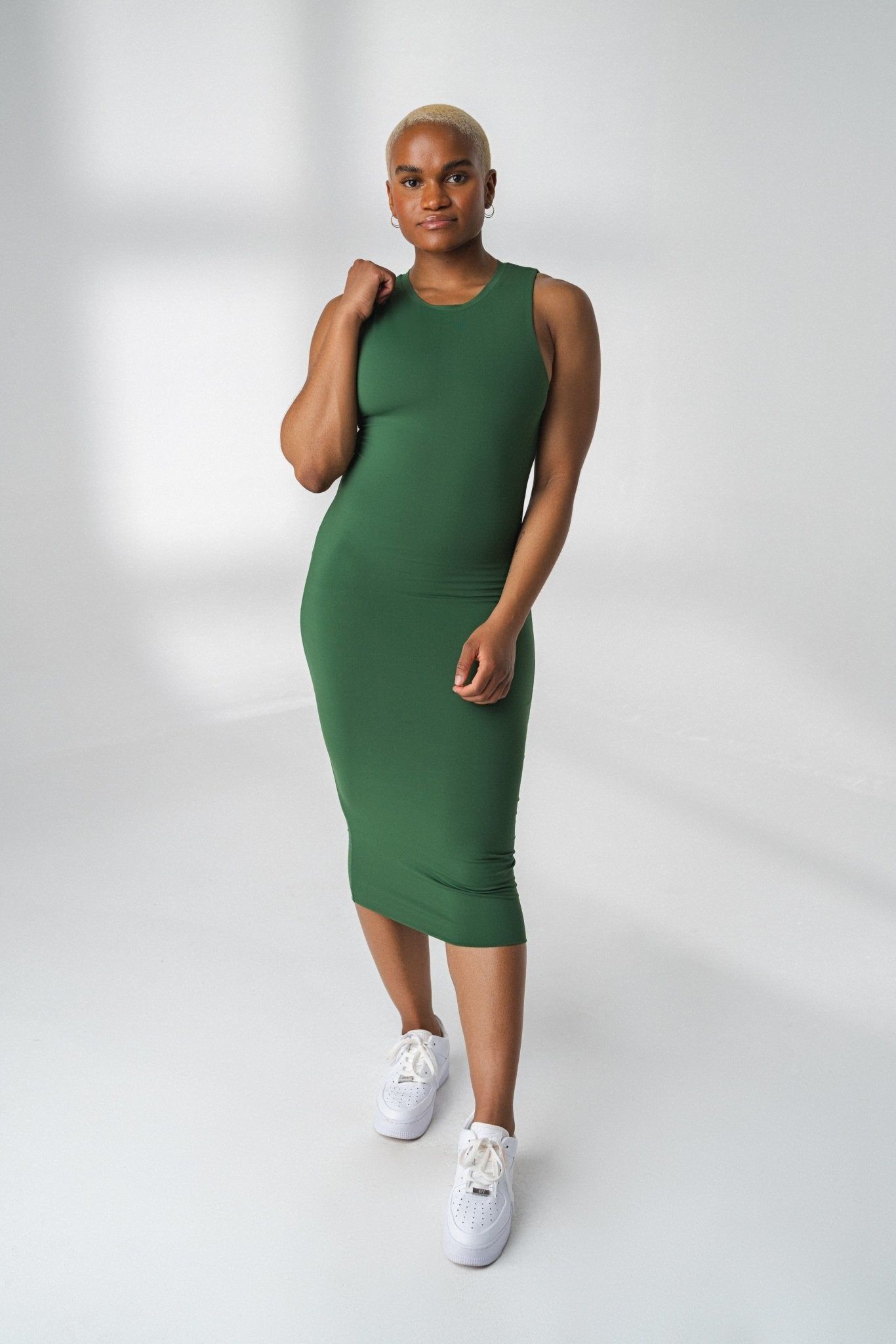 The Ivy Dress - Emerald - Revitalized sold by Balance Athletica product image thumbnail 4