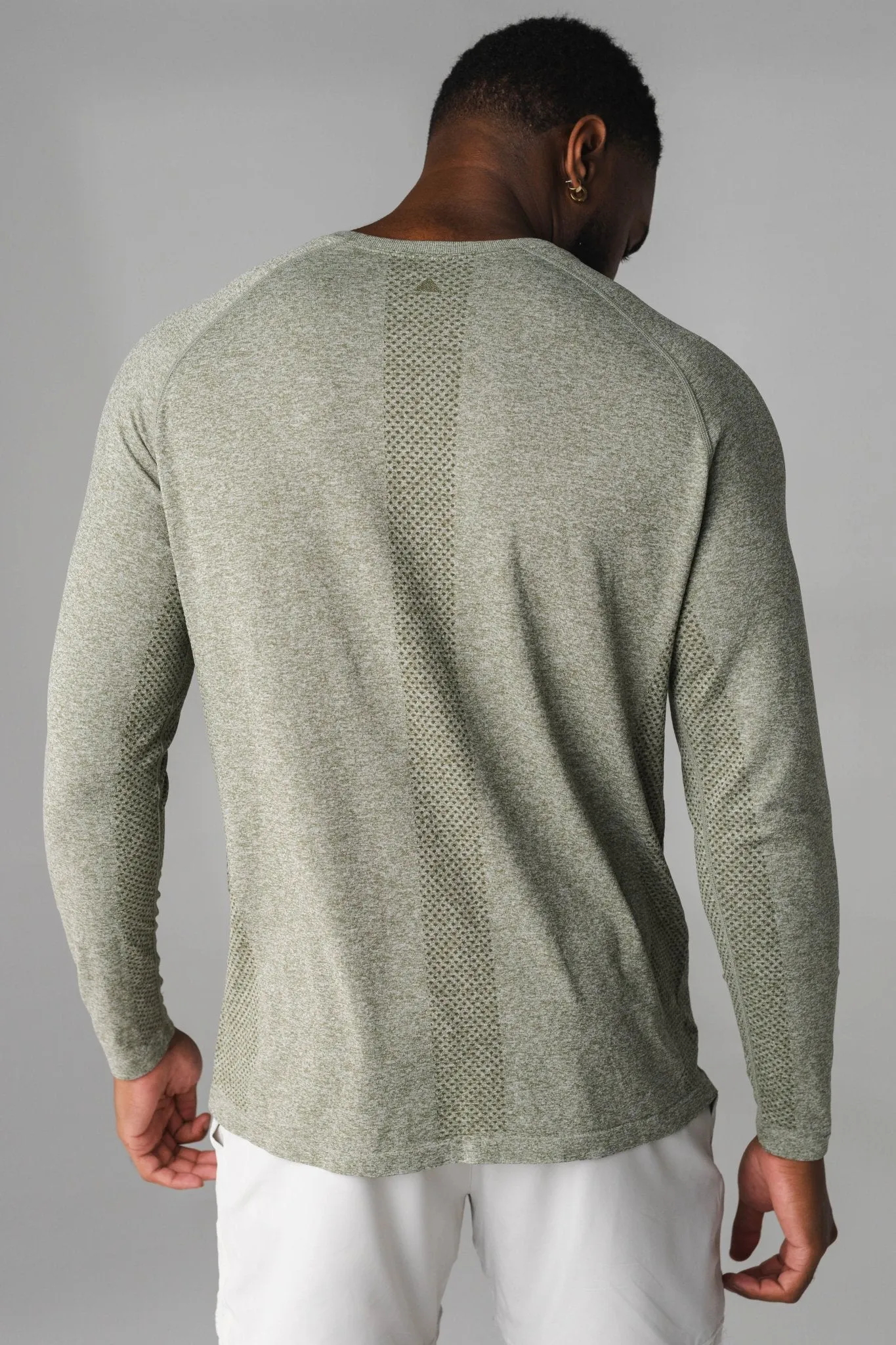 Vitality Kinetic® Long Sleeve Tee - Willow Marl sold by Balance Athletica product image thumbnail 4