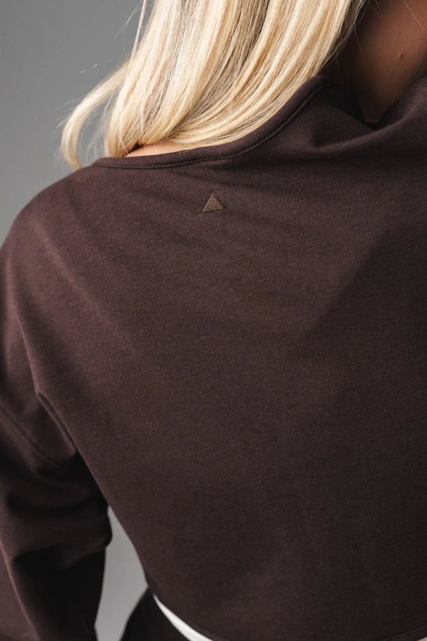 Vitality Studio Shrug - Espresso Marl sold by Balance Athletica product image thumbnail 5