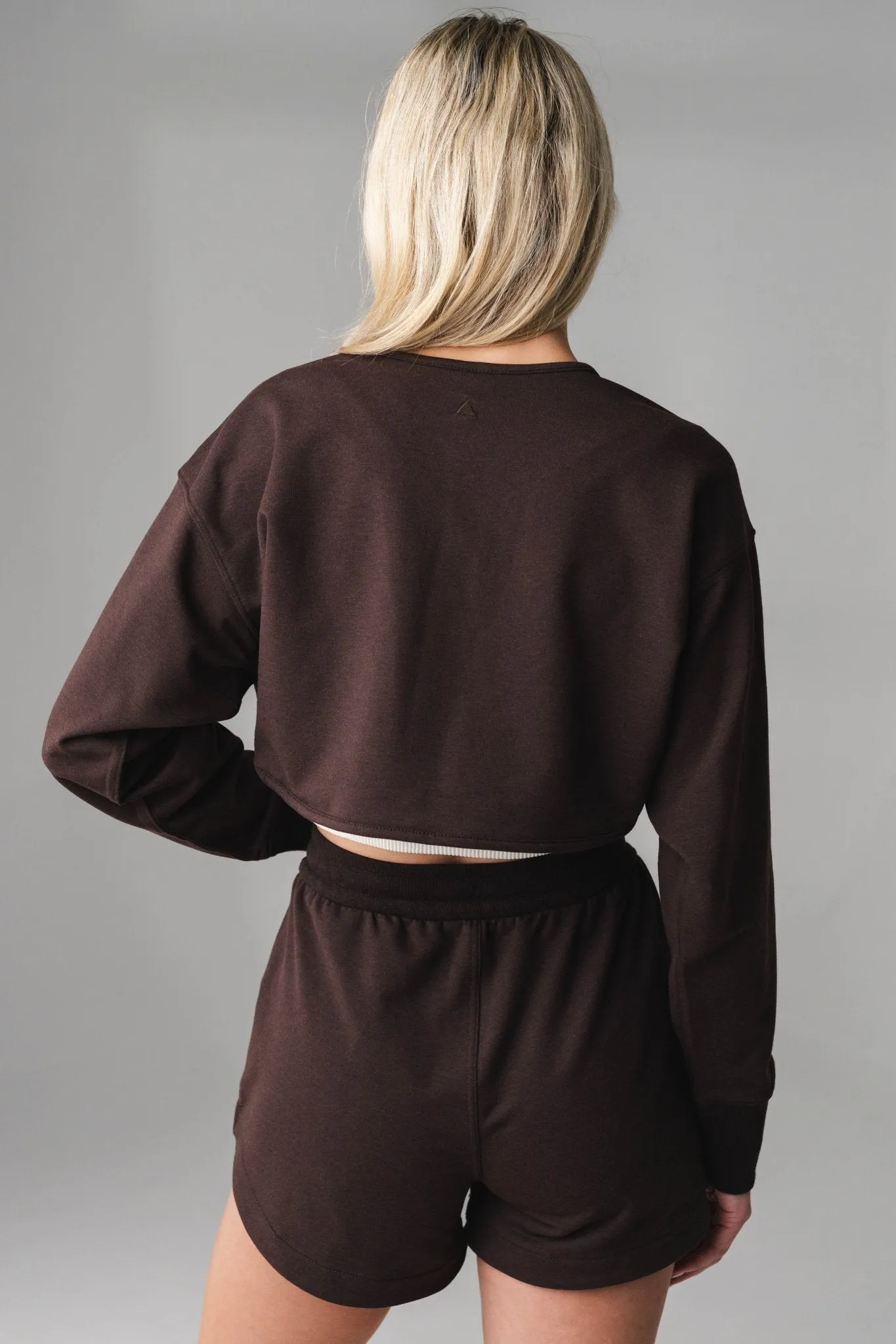 Vitality Studio Shrug - Espresso Marl sold by Balance Athletica product image thumbnail 4