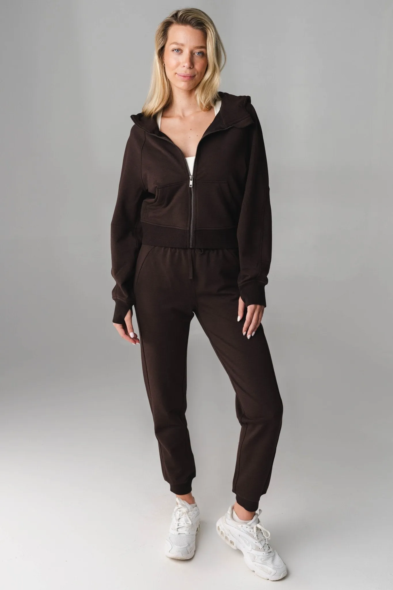 Vitality Studio® Women's Jogger - Espresso Marl sold by Balance Athletica product image thumbnail 3