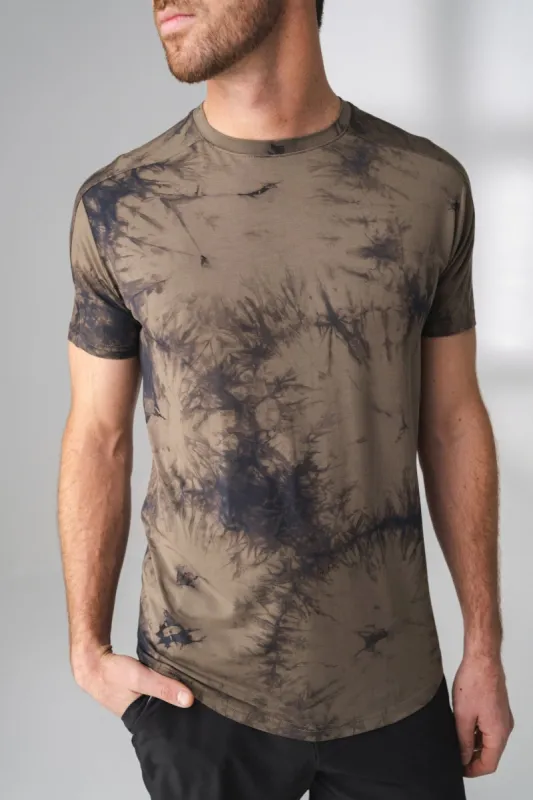 The Vital Tee - Lava Rock sold by Balance Athletica
