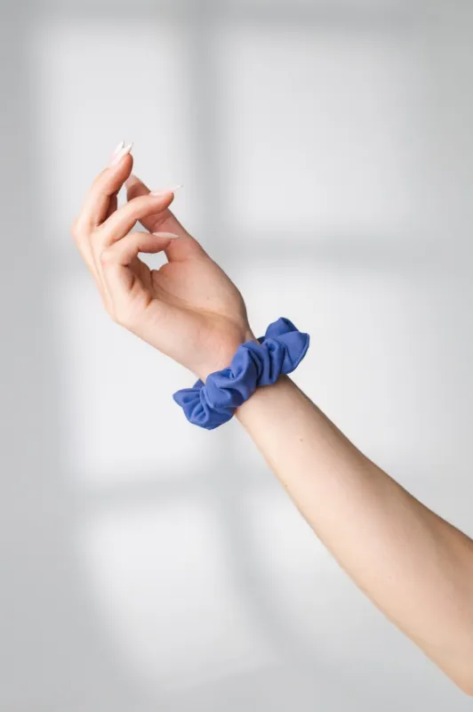 The Cloud Scrunchie - Sapphire sold by Balance Athletica