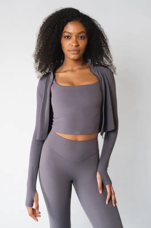 Cloud II™ Jacket - Concrete sold by Balance Athletica