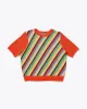 Rainbow Bright Short Sleeve Sweater sold by ban.do