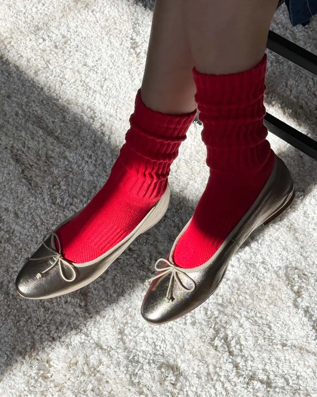 Ballet Socks - Strawberry sold by ban.do product image thumbnail 2