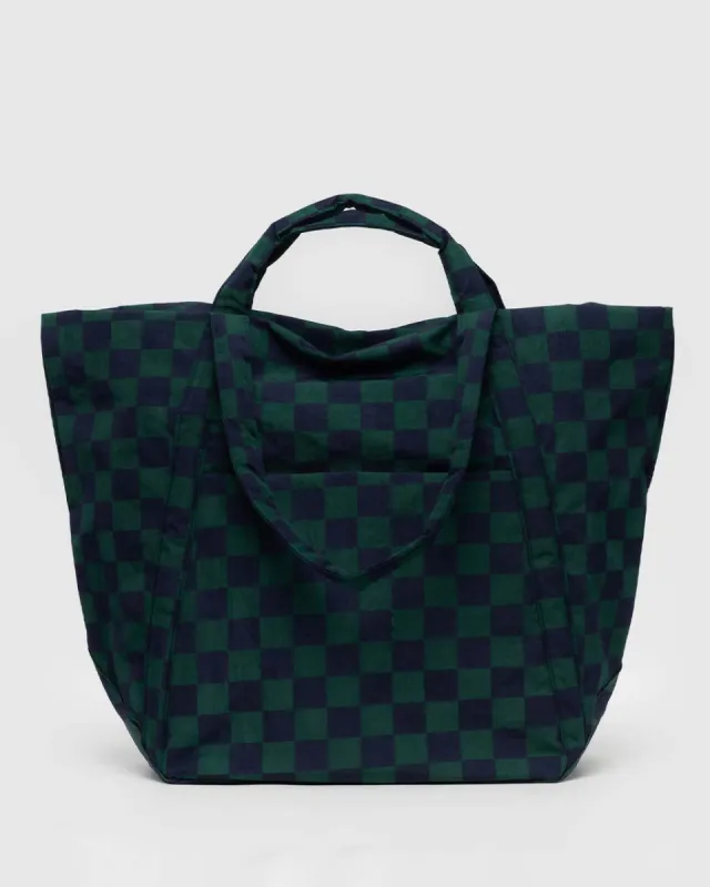 Travel Cloud Bag - Navy Green Check sold by ban.do