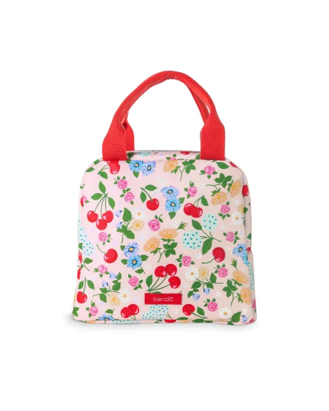 Flowers and Fruit Lunch Tote sold by ban.do