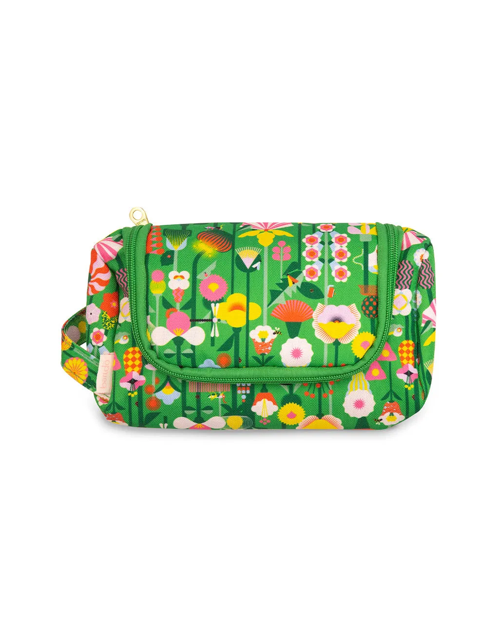 On the Go Pouch - Geometric Floral sold by ban.do