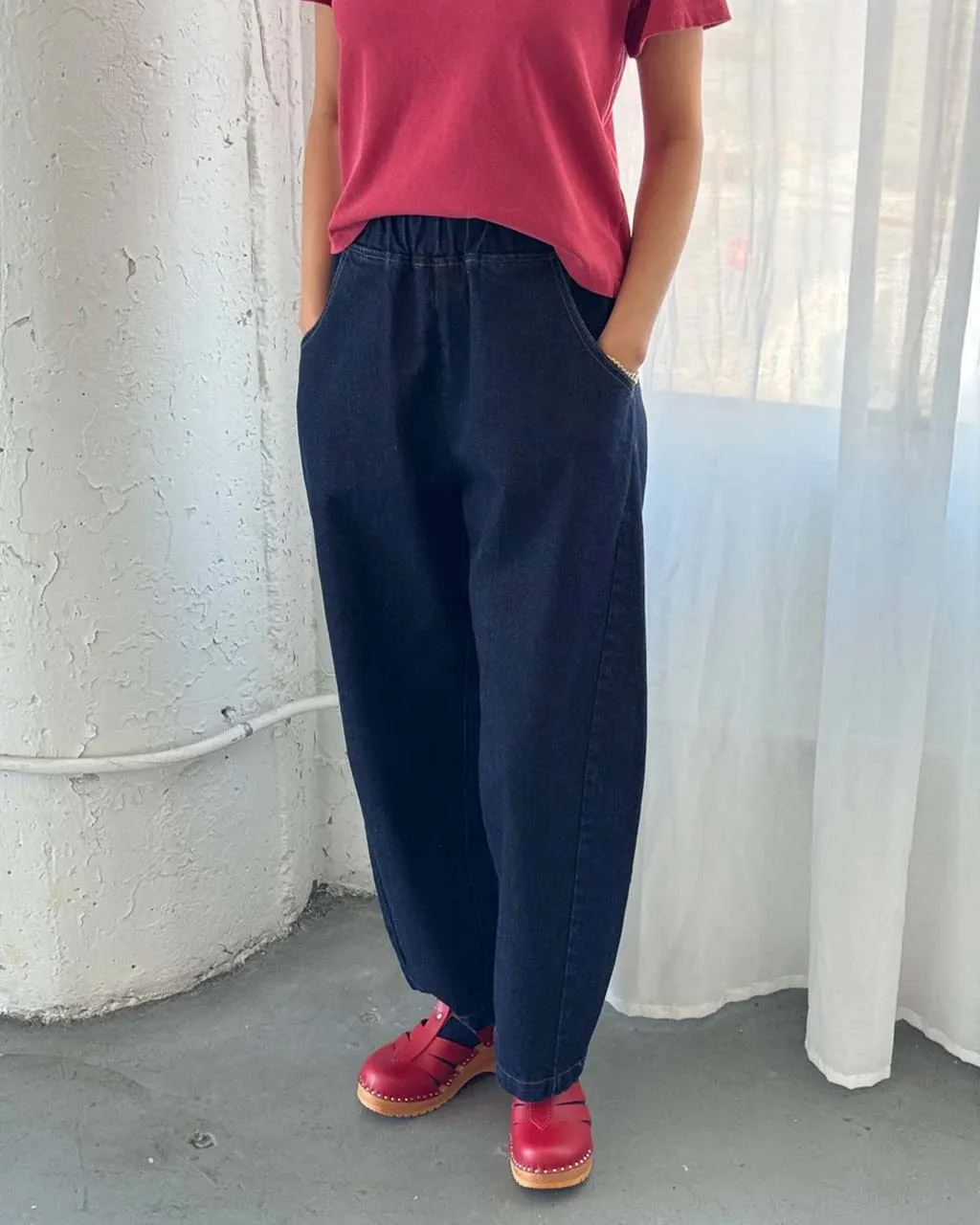 Arc Pants - Raw Denim sold by ban.do