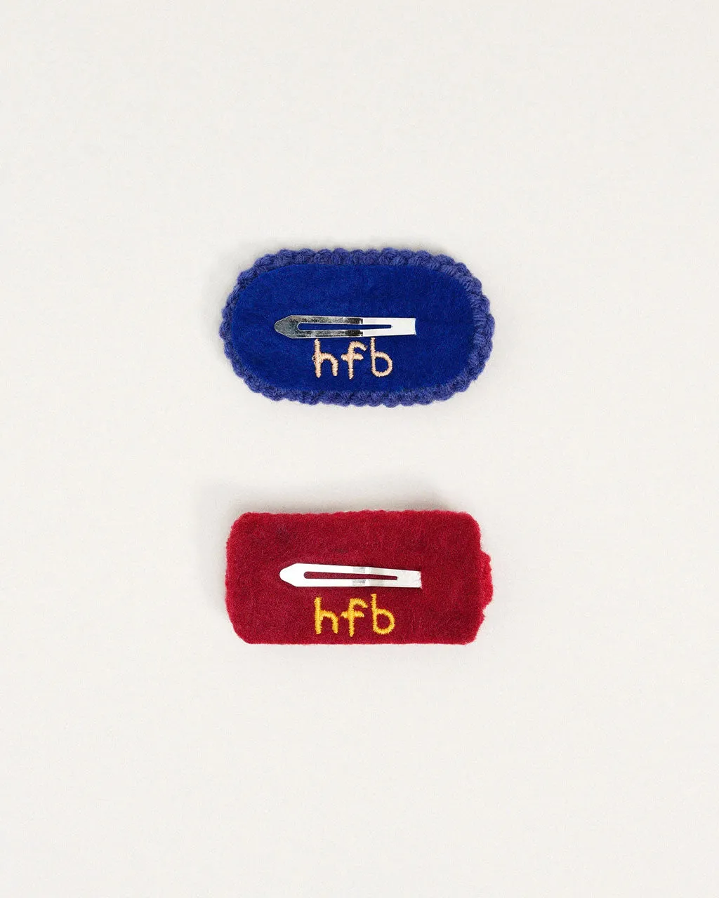 Polly Crochet Hair Clips - Red Multi sold by ban.do product image thumbnail 3