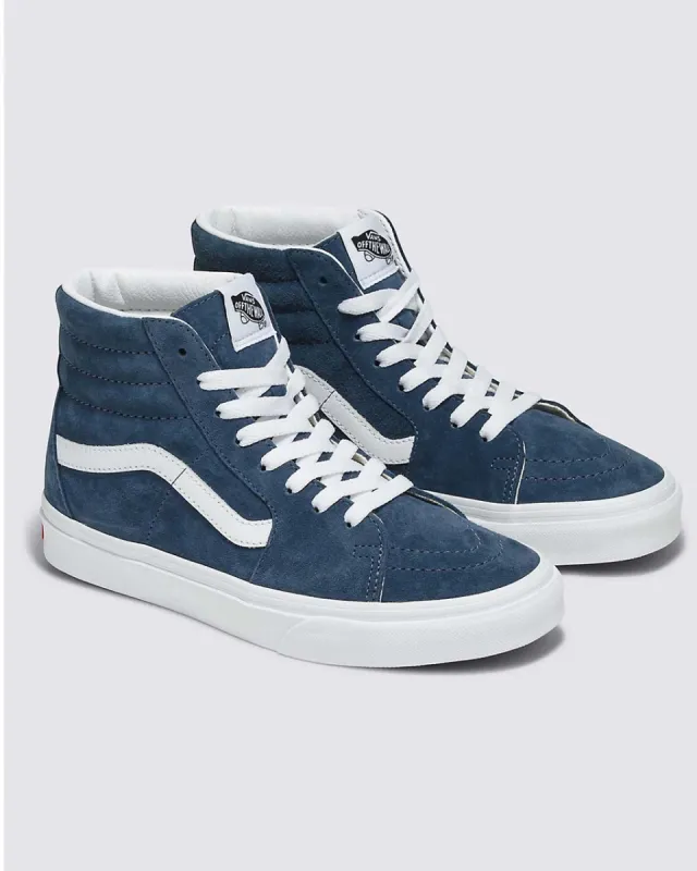 Suede Sk8-Hi Sneaker - Vintage Indigo sold by ban.do