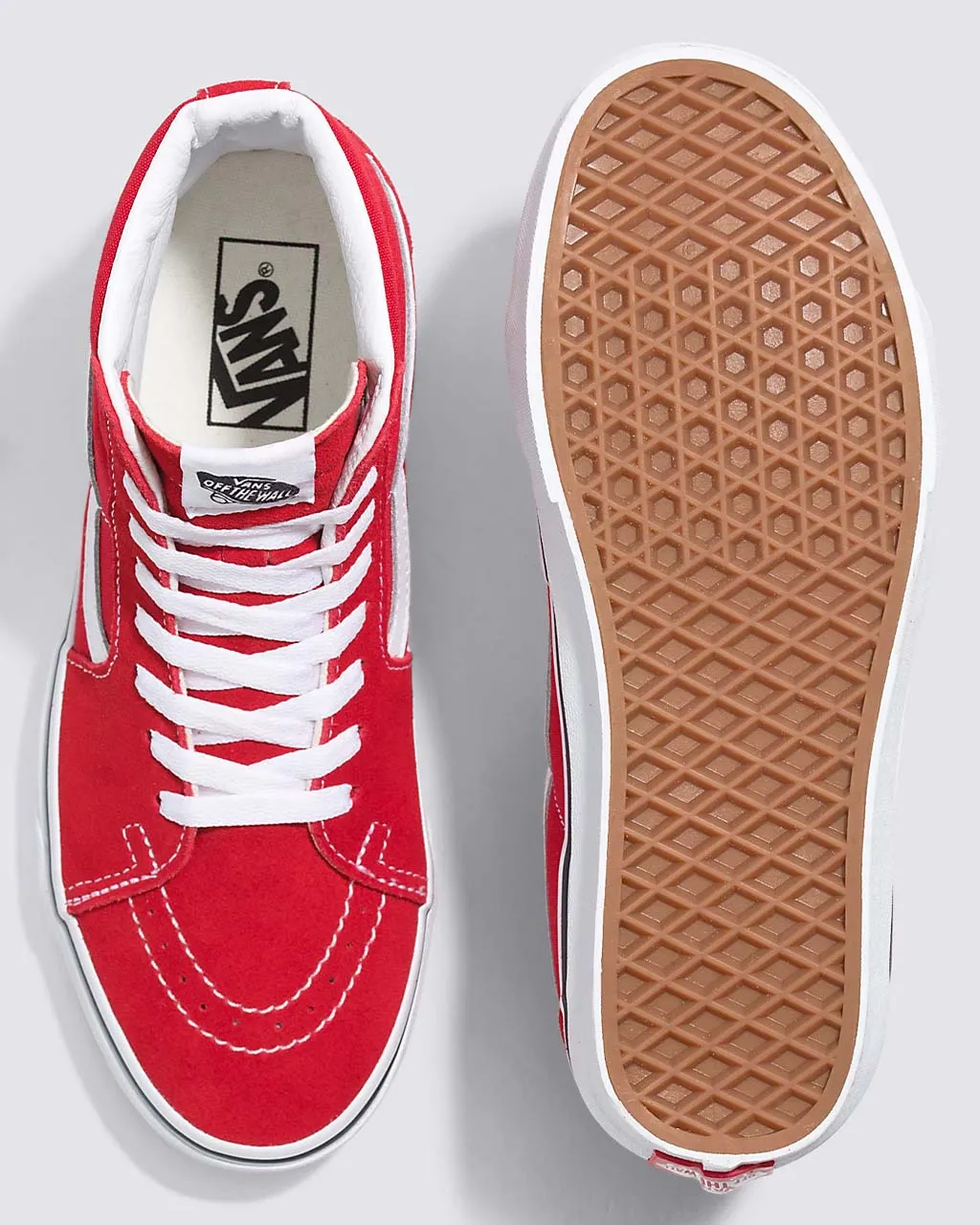 Sk8-Hi Sneaker - Racing Red + True White sold by ban.do product image thumbnail 2