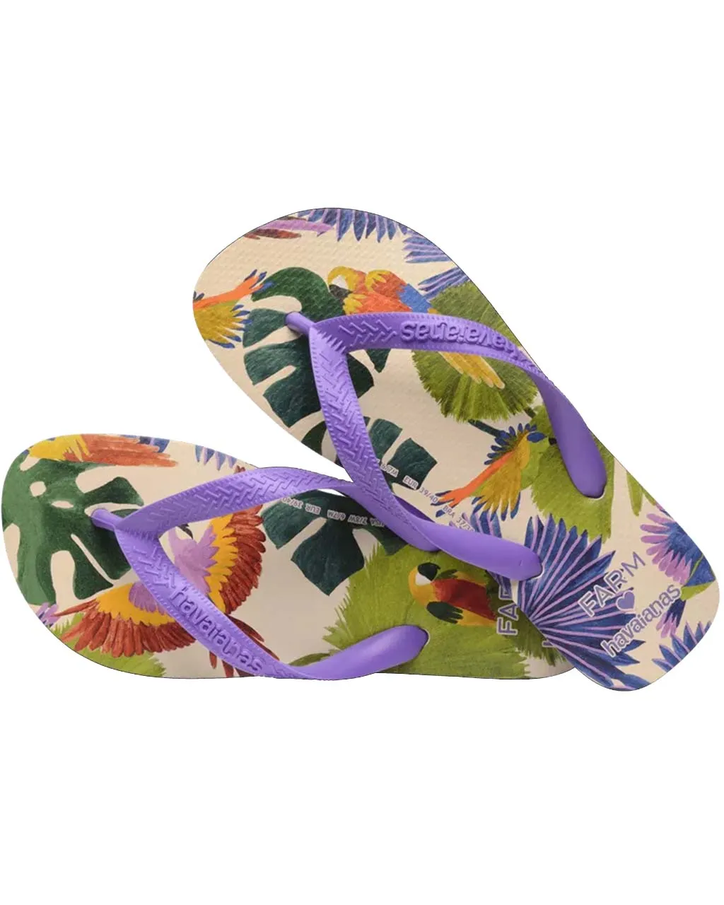 Farm Rio Birds + Palms Sandal sold by ban.do product image thumbnail 3