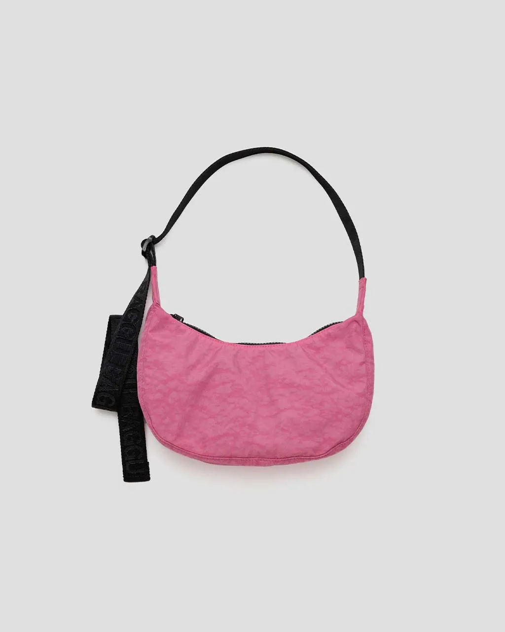 Small Nylon Crescent Bag - Azalea Pink sold by ban.do