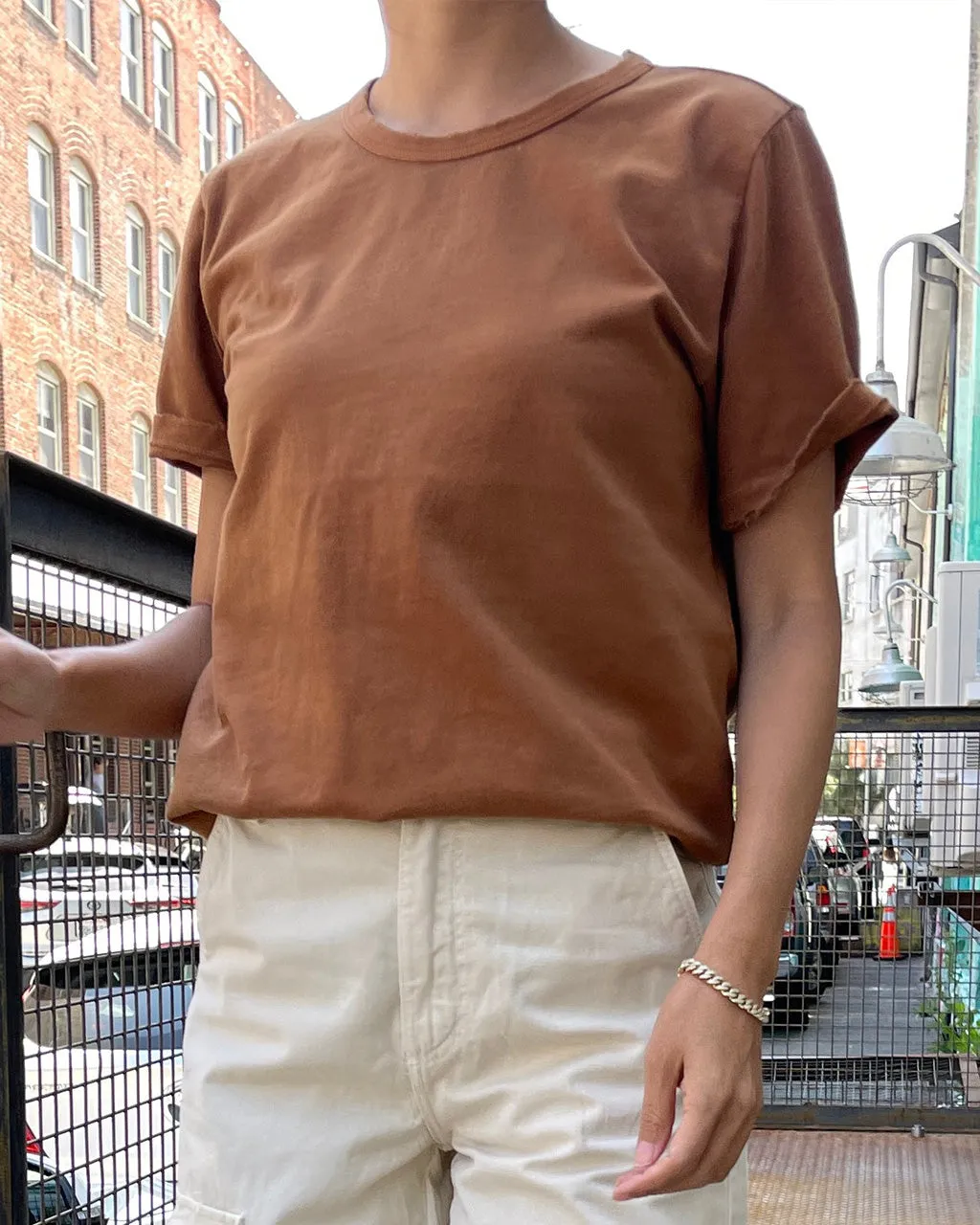 Organic Cotton Vintage Boy Tee - Copper sold by ban.do
