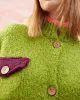 Ding Ding Cardigan - Green sold by ban.do