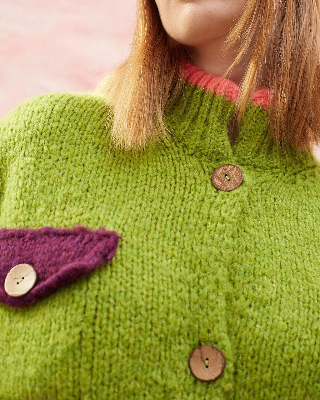 Ding Ding Cardigan - Green sold by ban.do product image thumbnail 4