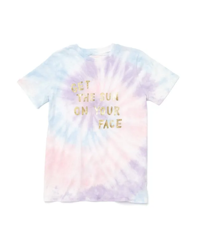 Get the Sun on Your Face Tie-Dye Tee sold by ban.do