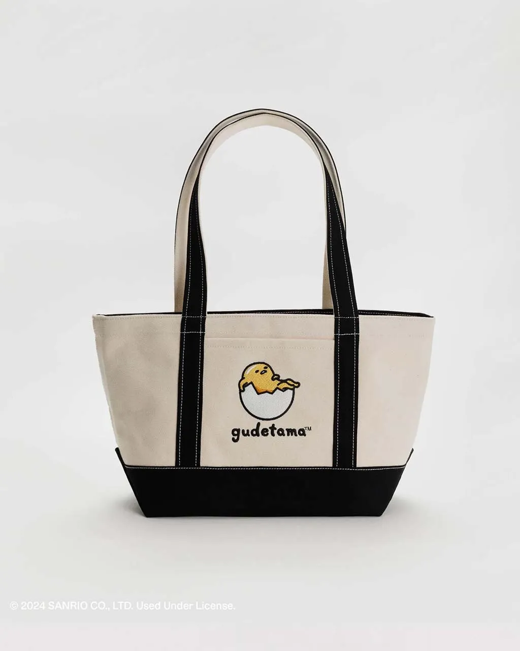 Small Heavyweight Canvas Tote - Embroidered Gudetama sold by ban.do