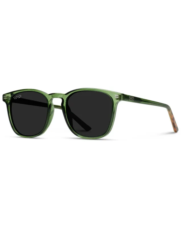 Nick Square Sunglasses - Emerald Green sold by ban.do