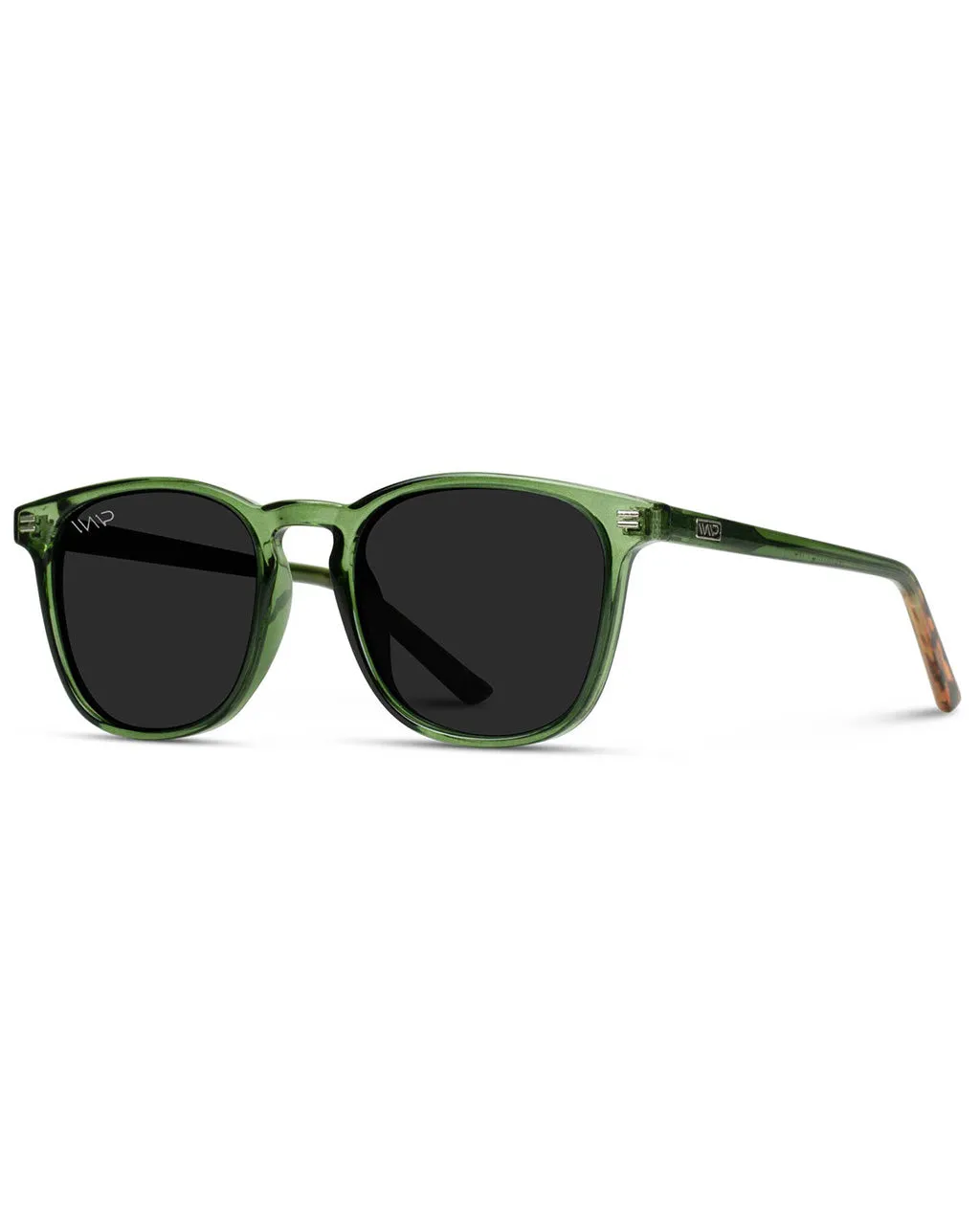 Nick Square Sunglasses - Emerald Green sold by ban.do