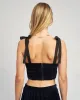 Micah Bustier Top - Navy sold by ban.do