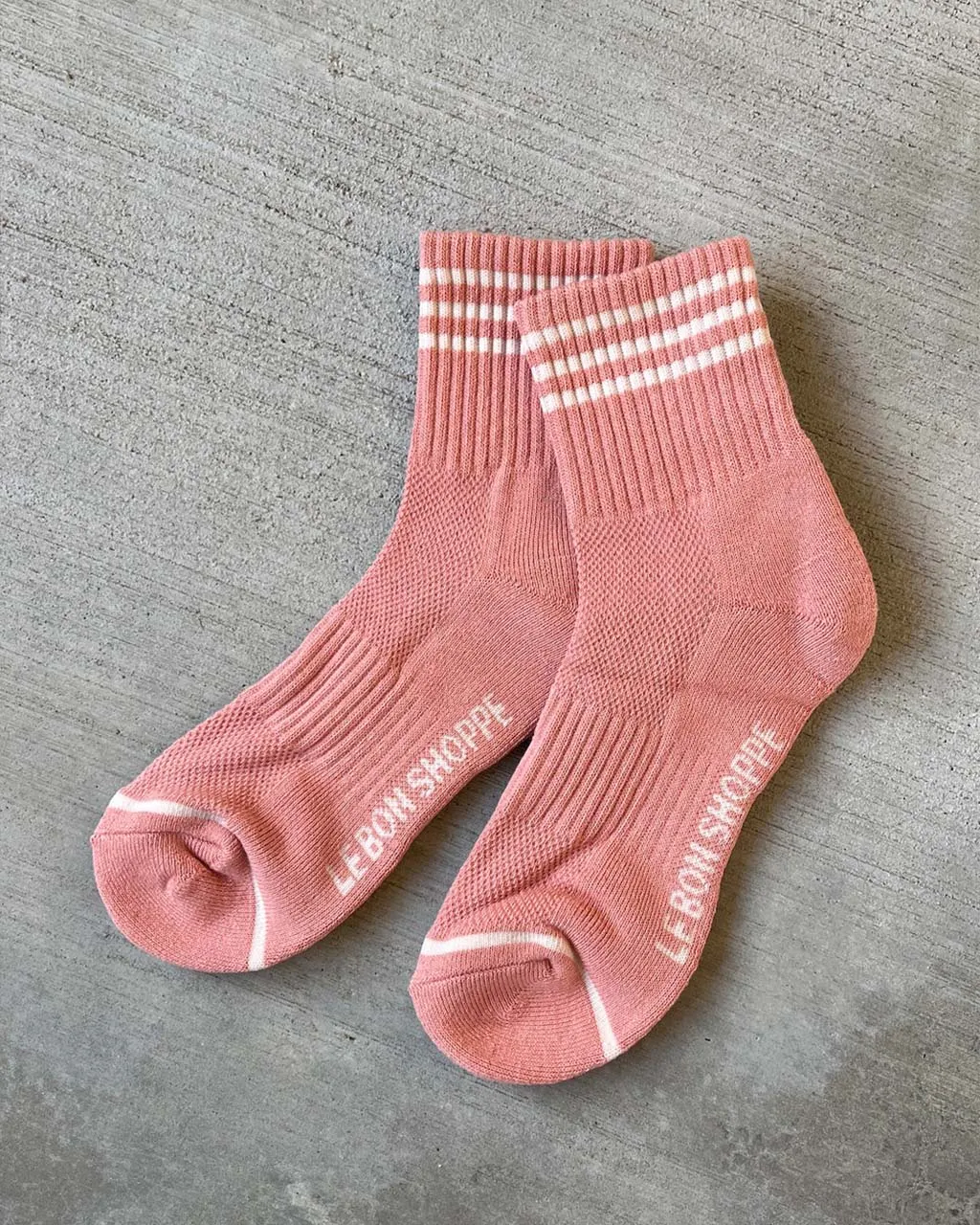 Girlfriend Socks - Salmon sold by ban.do product image thumbnail 2