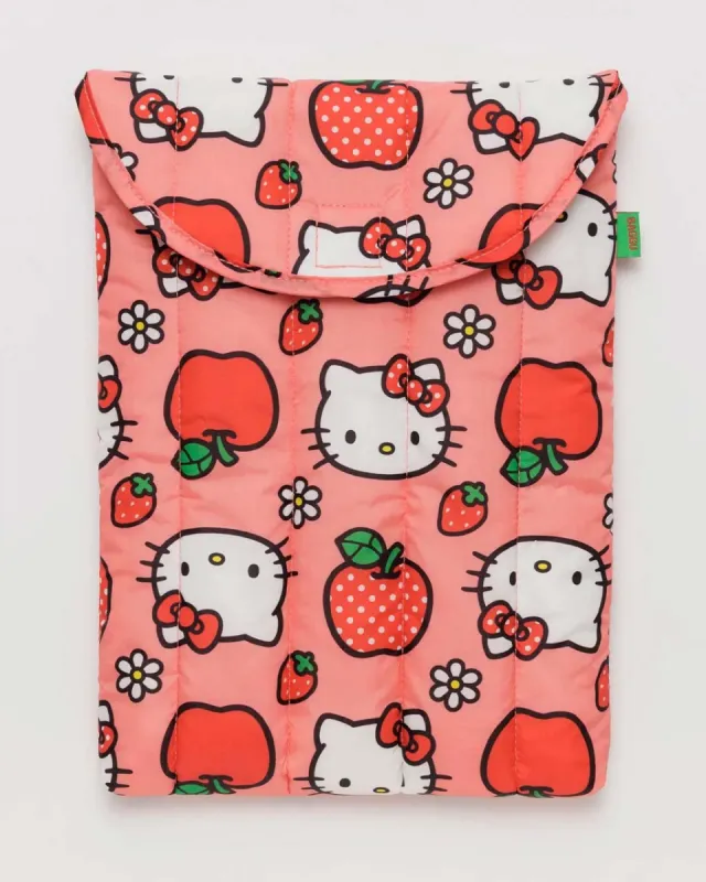 Puffy Laptop Sleeve 16" - Hello Kitty Apple sold by ban.do