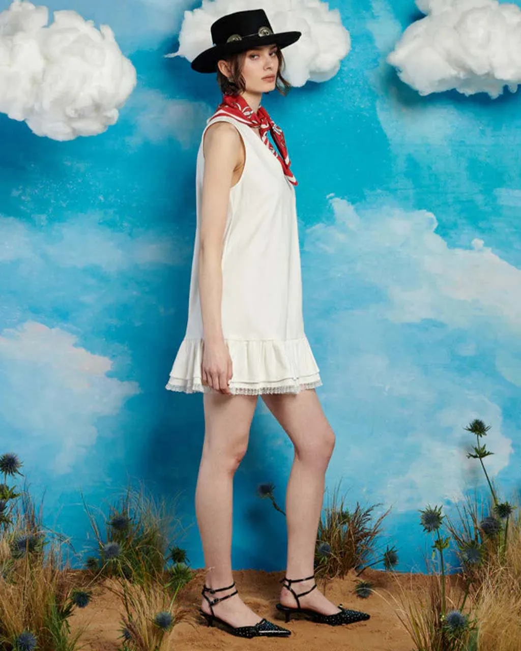 Sheriff Mini Dress sold by ban.do product image thumbnail 4