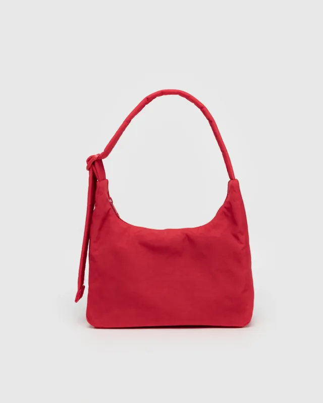 Mini Nylon Shoulder Bag - Candy Apple sold by ban.do