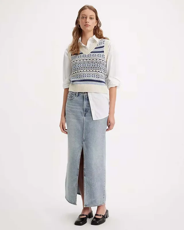 Ankle Column Skirt - Please Hold sold by ban.do