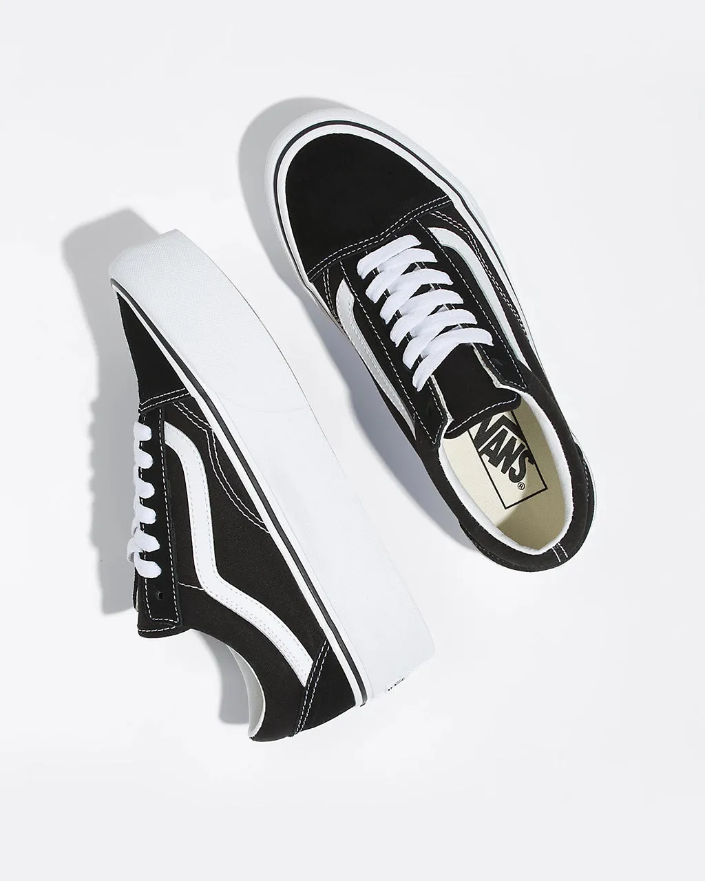 Old Skool Stackform Sneaker - Black + True White sold by ban.do product image thumbnail 2