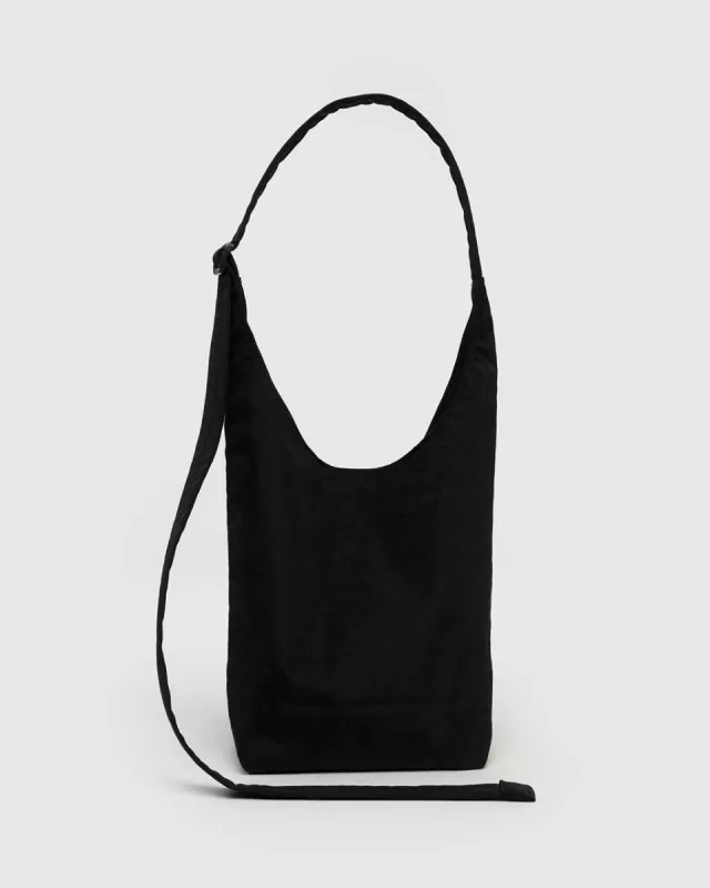Small Nylon Sling Bag - Black sold by ban.do