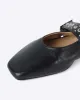 Pearl Slingback Ballet Flat - Black sold by ban.do