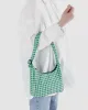 Mini Nylon Shoulder Bag - Green Gingham sold by ban.do