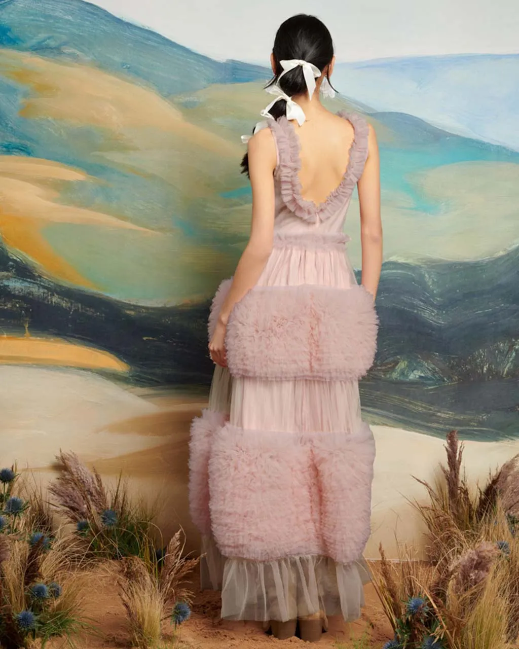 Montana Tulle Midi Dress sold by ban.do product image thumbnail 2