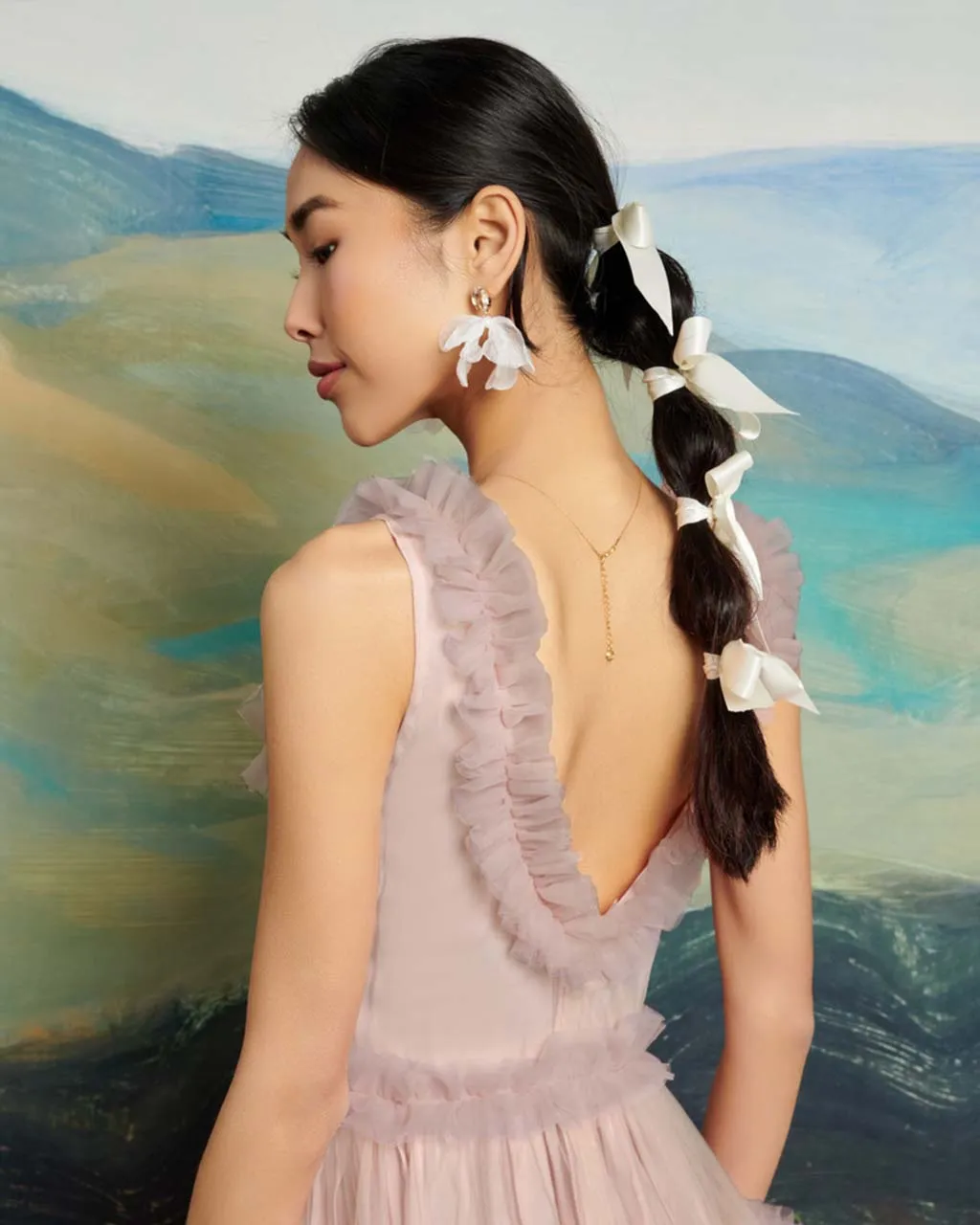 Montana Tulle Midi Dress sold by ban.do product image thumbnail 4